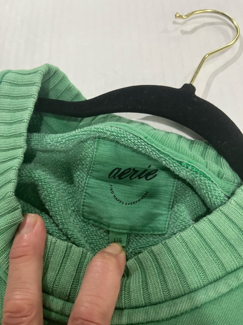 AERIE DOWN TO EARTH OVERSIZED SWEATSHIRT - Picture 7 of 15